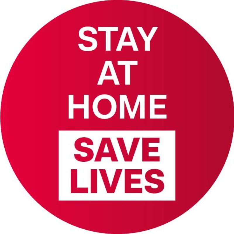 Stay at home, save lives